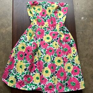 Lilly Pulitzer Strapless Dress